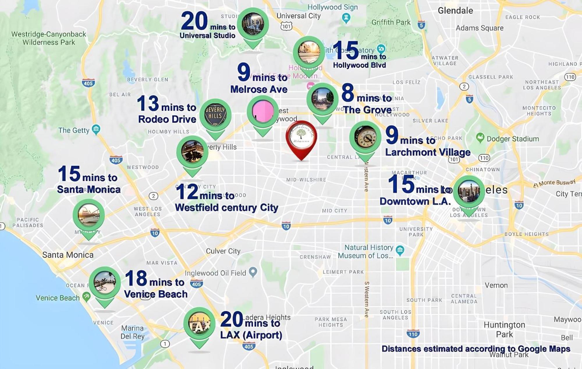 Los Angeles 3Br Villa Suites With Free Parking Εξωτερικό φωτογραφία